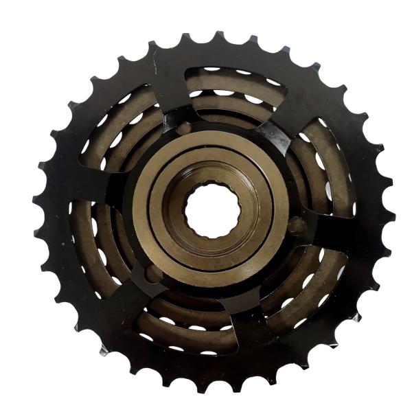 Kit Pedevela Mtb 24/34/42 Bike Catraca Roda Livre 13/32 9V - PACO ORIGINAL REBECHI BIKES CICLISMO SPORTS Imagem de Kit Pedevela Mtb 24/34/42 Bike Catraca Roda Livre 13/32 9V