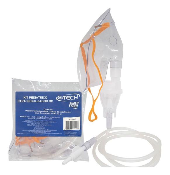 Imagem de KIT Pediátrico Nebulização SuperFlow Plus KITPEDDC G-Tech