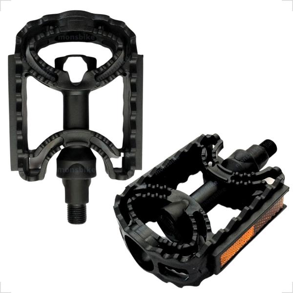 Imagem de Kit Pedivela Monobloco + Coroa Tripla 3v + Pedal + Corrente 6/7v + Movimento Central