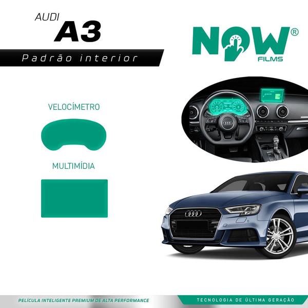 Imagem de Kit Película Proteção Interna AUDI A3 (2013 A 2019)