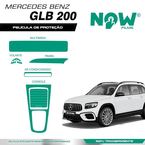 Imagem de Kit Película Proteção Interna MERCEDES BENZ GLB 200 (A PARTIR 2023)