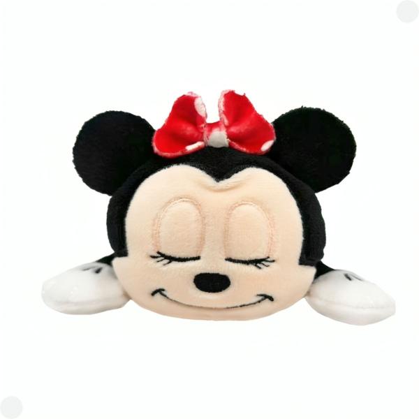 Imagem de Kit Pelúcias Mickey E Minnie Dormindo 12cm F0169 - Fun