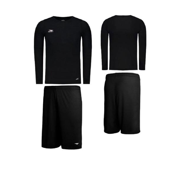 Kit Penalty Camisa Longa + Calção Esportivo Imagem de Kit Penalty Camisa Longa + Calção Esportivo