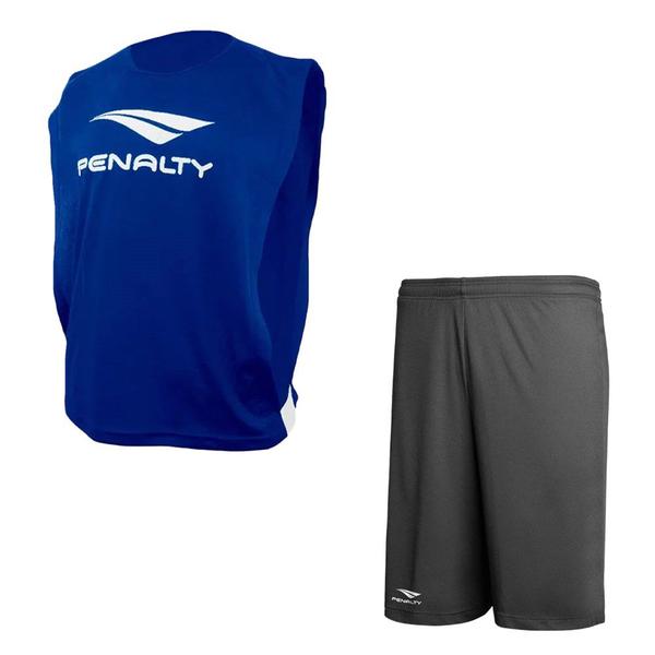 Imagem de Kit Penalty Futebol Colete + Calção Masculino