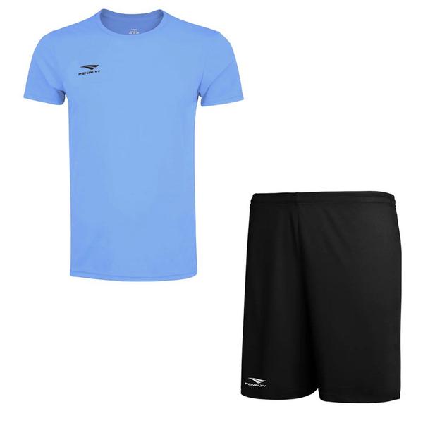 Imagem de Kit Penalty X Camiseta + Calção Plus Size Masculino