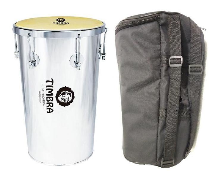 Imagem de Kit Percussão Timbra: Tantan + Pandeiro + Tamborim + Capas