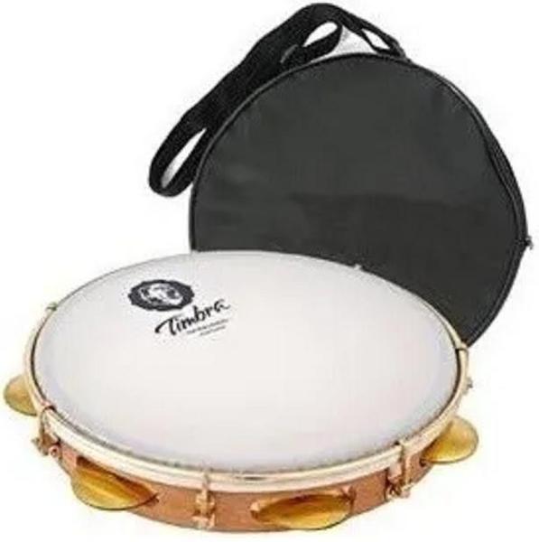 Imagem de Kit Percussão Timbra: Tantan + Pandeiro + Tamborim + Capas