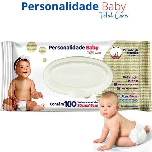 Imagem de Kit Personalidade Total Care: Fralda Descartavel+ Lenço Umedecido+ Pomada para Assadura