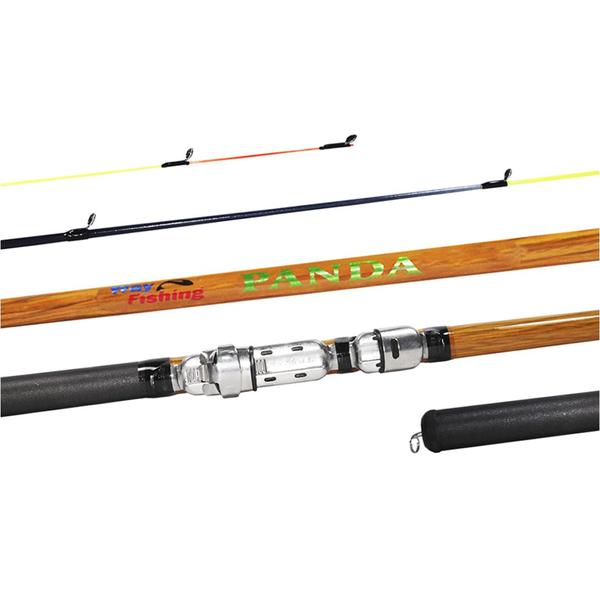 Imagem de Kit Pesca Leve Way Fishing Molinete CROSS mini + Vara Telescópica PANDA 2,10m