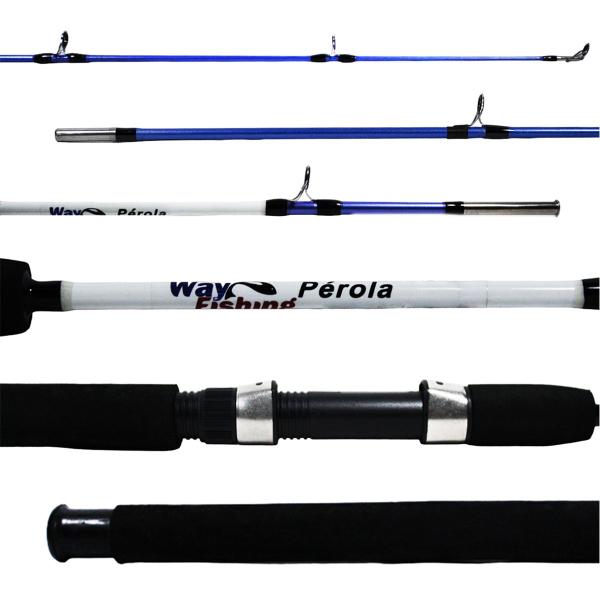 Imagem de Kit Pesca Molinete Onix 3000 + Vara Pérola 1602 1,60m 15-20 Lbs + Linha 0.35mm 100m