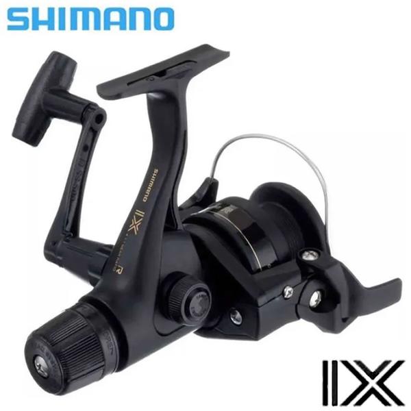 Imagem de Kit Pesca Molinete Shimano IX 4000 R + Estojo c/ 120 Itens