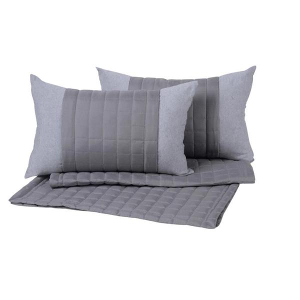 Kit Peseira Copacabana King 5 Pçs 100% Poliéster - Nicks Moda Casa Imagem de Kit Peseira Copacabana King 5 Pçs 100% Poliéster