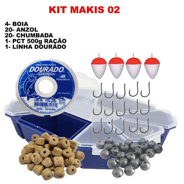 Imagem de Kit Pesqueiro Molinete 2000 Drag 5kg Com Vara Telescópica e Estojo Completo