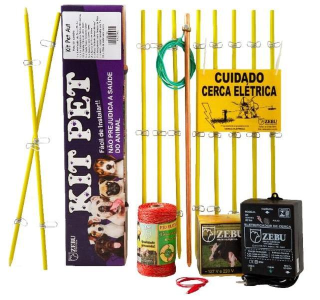 Imagem de Kit Pet cerca elétrica para pequenos animais Zebu 3939-0