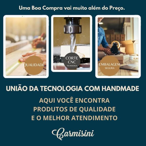 Imagem de Kit Petisqueira Madeira Oval com Garfinhos e Ramequim