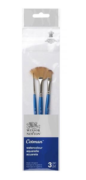 Imagem de Kit Pincéis Importado Winsor & Newton Cotman 3 Unidades