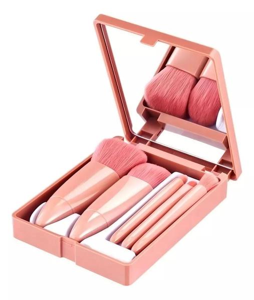 kit pincel de maquiagem e espelho makeup - UnityMakeup kit pincel de maquiagem e espelho makeup - UnityMakeup