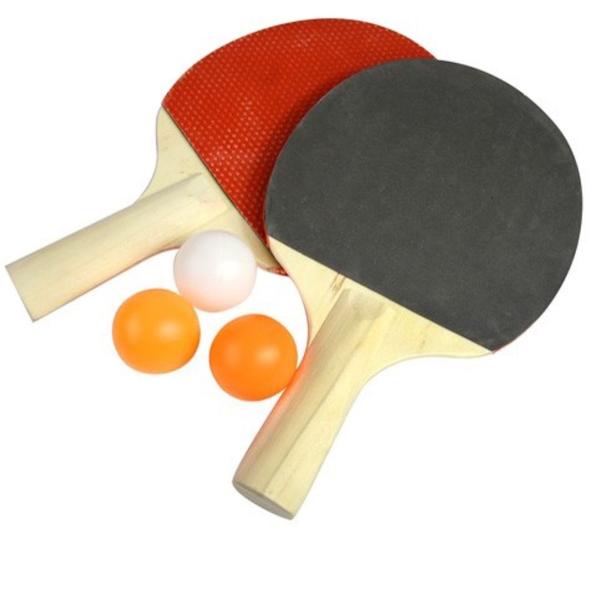 Imagem de Kit Ping Pong e Tênis de Mesa com Raquetes e Bolinhas Jogo