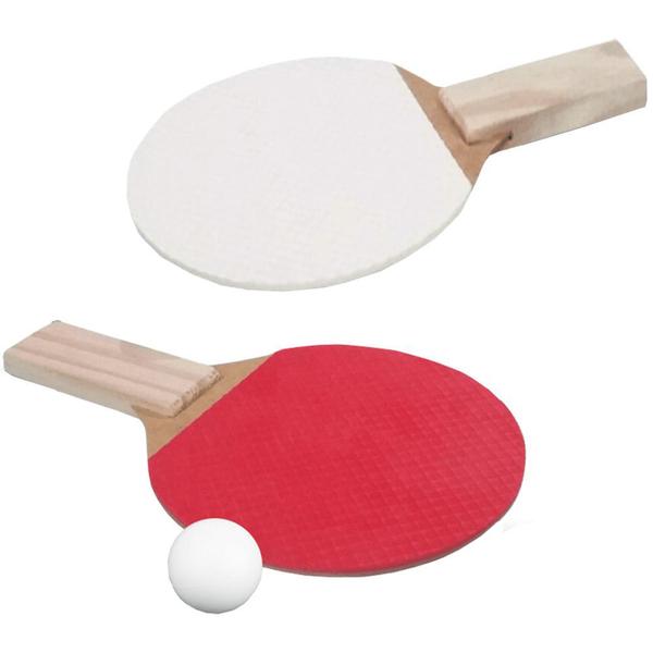 Imagem de Kit Ping Pong Iob Artpinus 2 Raquetes + 1 Bolinha