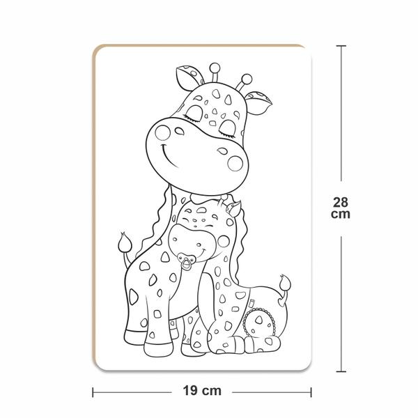 Kit Pintura Infantil Com Cavalete Mamãe E Bebê Tintas Telas Em Madeira Nig Brinquedos Imagem de Kit Pintura Infantil Com Cavalete Mamãe E Bebê Tintas Telas Em Madeira Nig Brinquedos