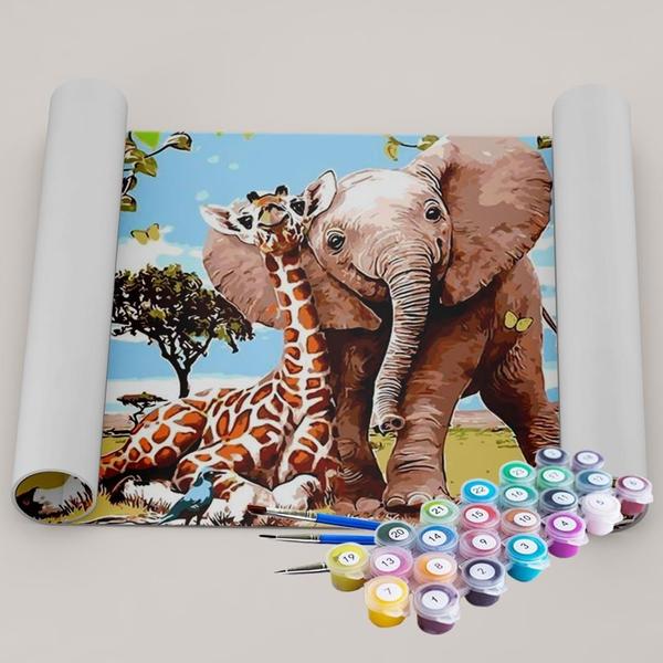 Imagem de Kit Pintura Terapêutica - Happy Animals