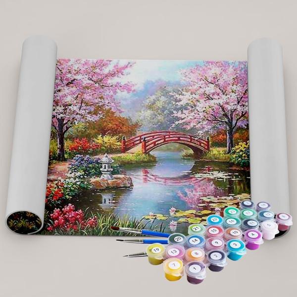 Imagem de Kit Pintura Terapêutica - Jardim Oriental