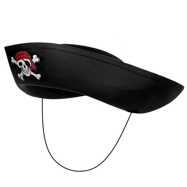 Kit Piratas Caribe com Chapéu Espada e Acessórios Infantil - Toy Master Imagem de Kit Piratas Caribe com Chapéu Espada e Acessórios Infantil