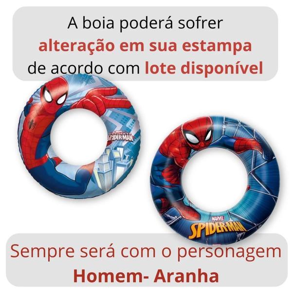 Imagem de Kit Piscina 1000 Litros Armacao em Ferro + Cobertura + Forro + Bola e Boias Homem-aranha