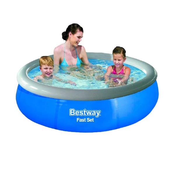 Imagem de Kit Piscina Infantil Inflável Bestway +  Boia Redonda