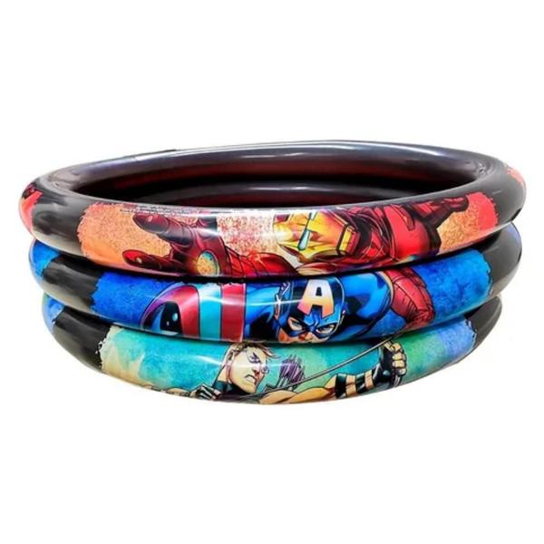 Kit Piscina Inflável 100 L Vingadores Com Bolinhas Sortidas - Etitoys Imagem de Kit Piscina Inflável 100 L Vingadores Com Bolinhas Sortidas