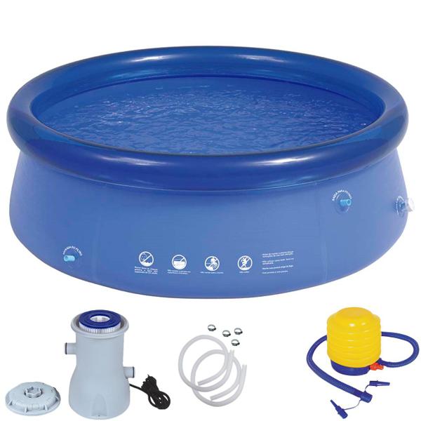 Kit Piscina Inflável Splash Fun 1000 Litros Infantil Filtro Bomba Vazão 2.200 L/h Inflador Sanfonado - Mor Imagem de Kit Piscina Inflável Splash Fun 1000 Litros Infantil Filtro Bomba Vazão 2.200 L/h Inflador Sanfonado - Mor