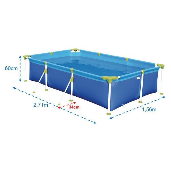 Imagem de Kit Piscina Premium 2500 Litros + Capa + Forro + Filtro - Mor