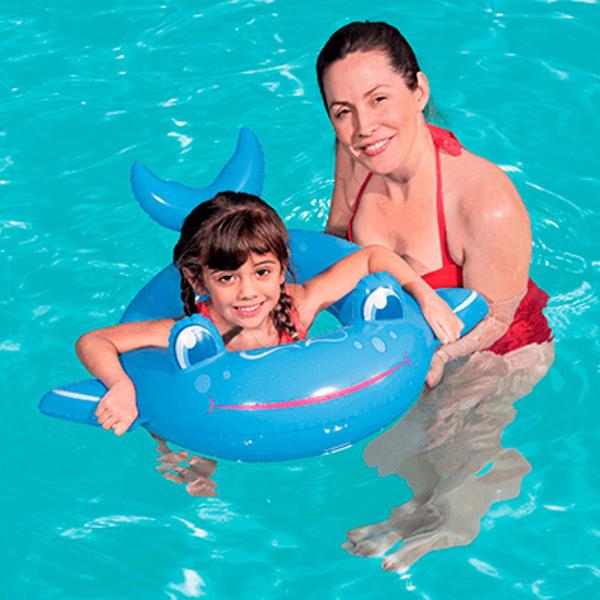 Kit Piscina Premium 3700 Litros Capa Forro Filtro Boia Inflável Infantil Animais - 110V Mor Imagem de Kit Piscina Premium 3700 Litros Capa Forro Filtro Boia Inflável Infantil Animais - 110V Mor