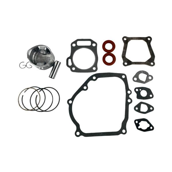 Imagem de Kit Pistão Std e Kit De Juntas Para Motor B4T 6.5hp Branco