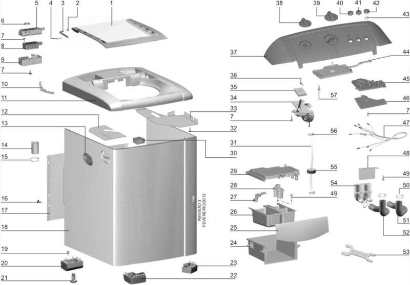 Imagem de Kit placa compatível lavadora electrolux 12kg lte12 64502023