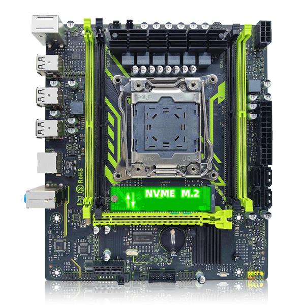 Imagem de Kit Placa-Mãe X99 com CPU LGA2011-3 Xeon E5 2650 V4 - 16GB DDR4 2133MHz RAM - NVMe M.2 SATA