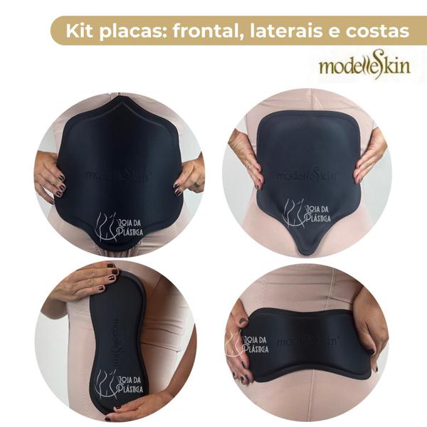 Imagem de Kit Placas Pós-cirúrgicas Abdominal Laterais Costas Modelle