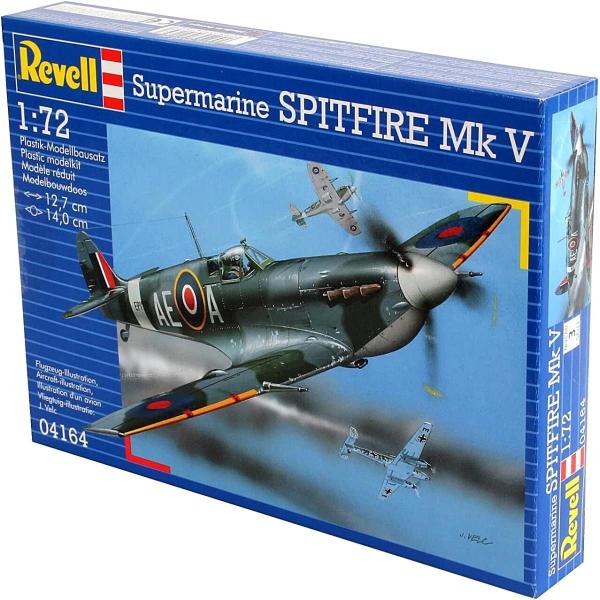 Imagem de Kit Plástico Avião Spitfire Mk.V 1/72 Revell 4164