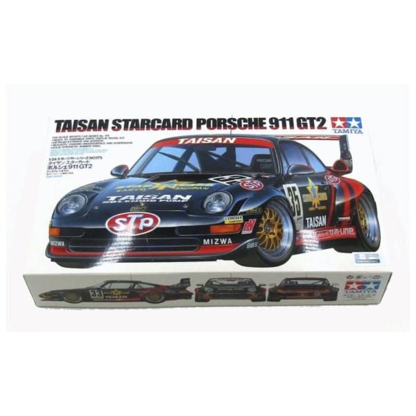 Imagem de Kit Plástico Carro Taisan Starcard Porsche 911 Gt 1/24 Tamiya 24175