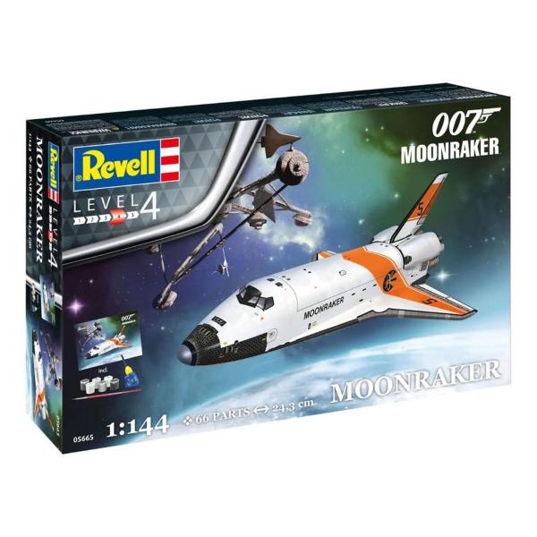 Imagem de Kit Plástico Set Moonraker Space Shuttle James Bond 007 1/144 Revell 05665