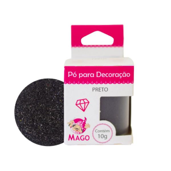 Imagem de Kit Pó Decoração Mago 10g - 7 Cores ( Novas Cores)