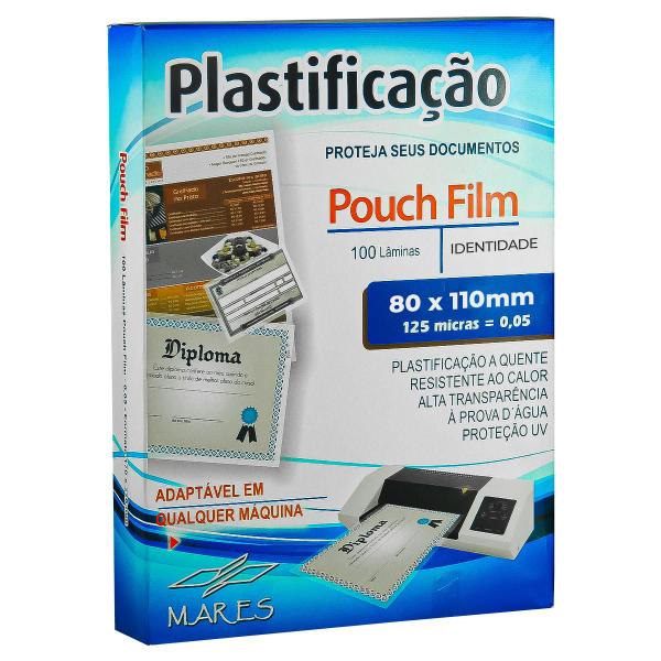 Imagem de Kit Polaseal 250 unidades Plástico para Plastificação0,05