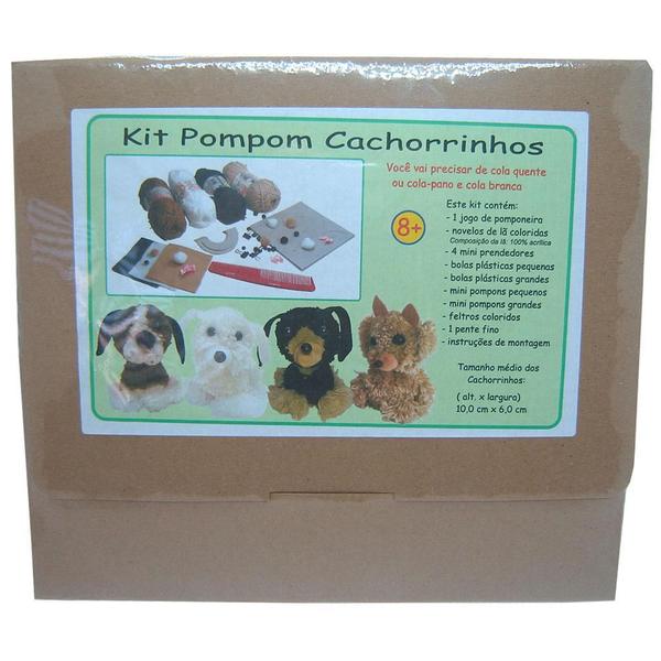 Kit Pompom Cachorrinhos - Kits For Kids Imagem de Kit Pompom Cachorrinhos - Kits For Kids