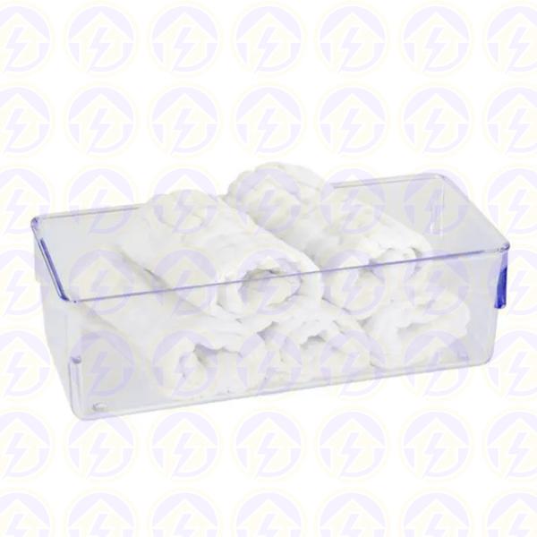 Kit Porta Alimentos Organizador Geladeira Acrilico Multiuso 4 UN - PLASTUTTI Imagem de Kit Porta Alimentos Organizador Geladeira Acrilico Multiuso 4 UN