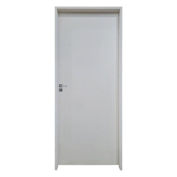 Imagem de Kit Porta de Madeira 210x62cm Batente 11cm Lisa Primer Uniportas