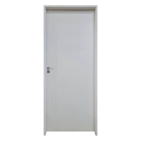 Imagem de Kit Porta de Madeira 210x92cm Batente 11cm Lisa Primer Uniportas