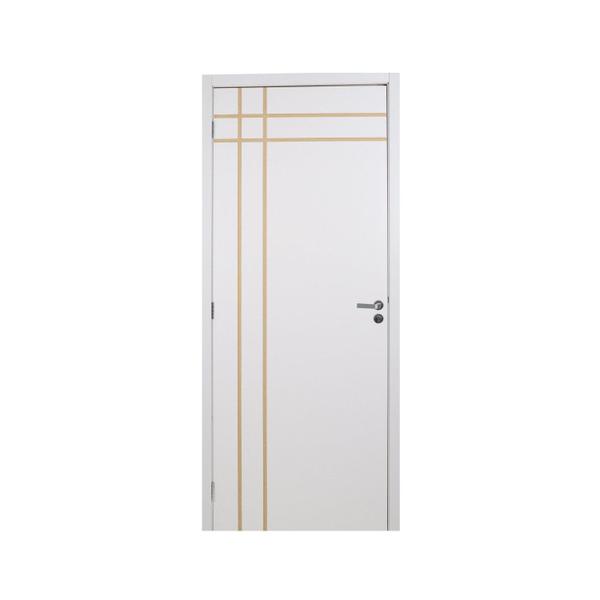 Imagem de Kit Porta de Madeira Decorada 215x94cm com Batente de MDF Ultra 10cm Mantiqueira MGM