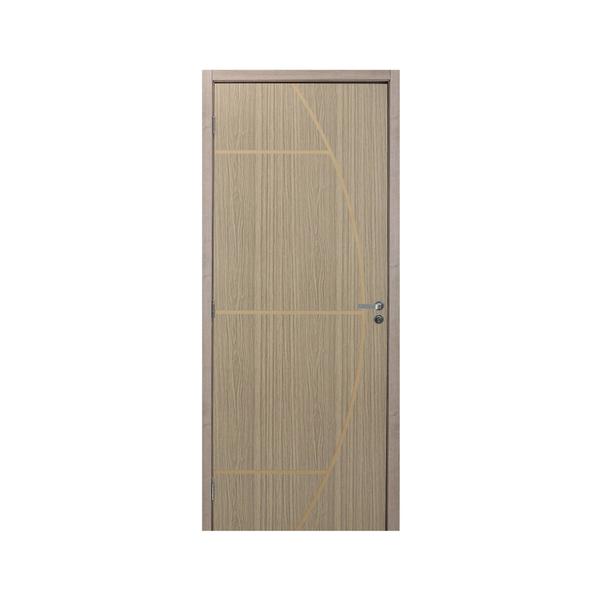 Imagem de Kit Porta de Madeira Decorada 215x94cm com Batente de MDF Ultra 12cm Gaúcha MGM