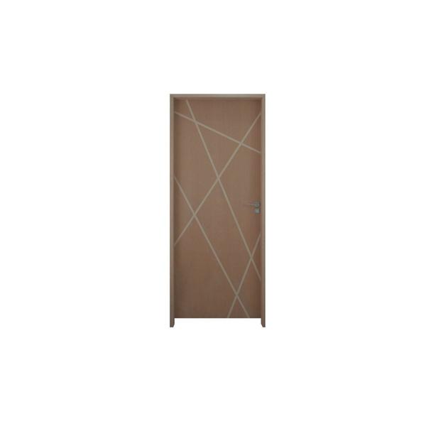 Kit Porta de Madeira Frisada 210x82cm Batente 14cm Fechadura Rolete e Puxador Rodam Portas Imagem de Kit Porta de Madeira Frisada 210x82cm Batente 14cm Fechadura Rolete e Puxador Rodam Portas