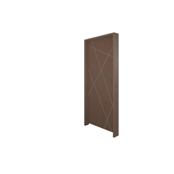 Kit Porta de Madeira Frisada 210x82cm Batente 14cm Fechadura Rolete e Puxador Rodam Portas Imagem de Kit Porta de Madeira Frisada 210x82cm Batente 14cm Fechadura Rolete e Puxador Rodam Portas